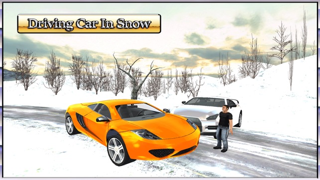 Car Driving 3D : Free Snow Hill Landscap