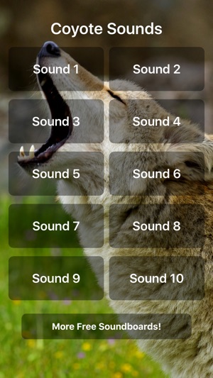 Coyote Sounds!(圖1)-速報App