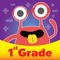 1st Grade Math - addition and subtraction the Monster math series, math practice, teaching, young children
