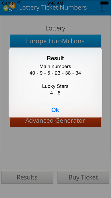How to cancel & delete Lottery Ticket Numbers from iphone & ipad 4
