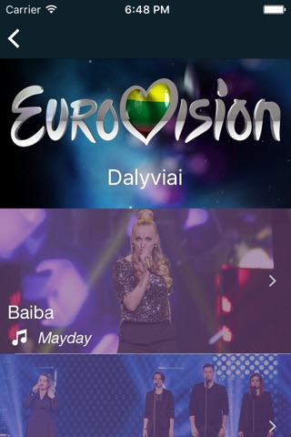 Eurovizija 2017 screenshot 2