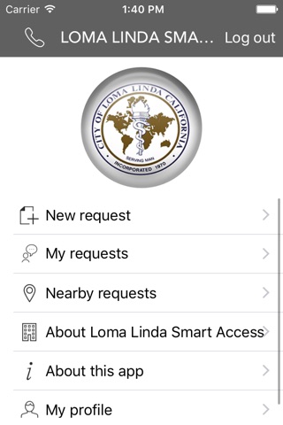 City of Loma Linda Smart Access screenshot 2