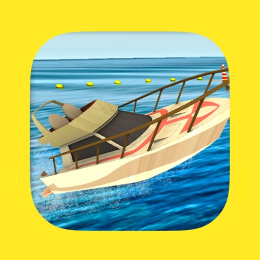 Stunt Boat Racing 3D 2015 iOS App