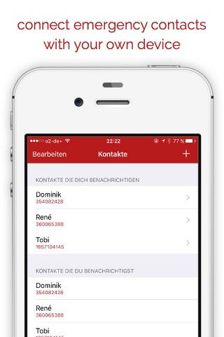 enCourage - die Notfall App screenshot 3