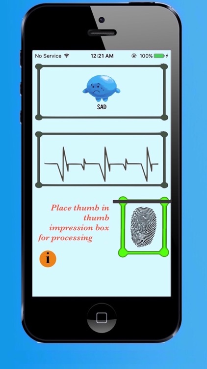 Free Mood Detector with finger prints