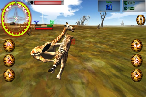 Safari Animals: Scary Tiger screenshot 4