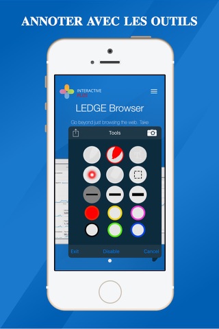 LEDGE Browser screenshot 2