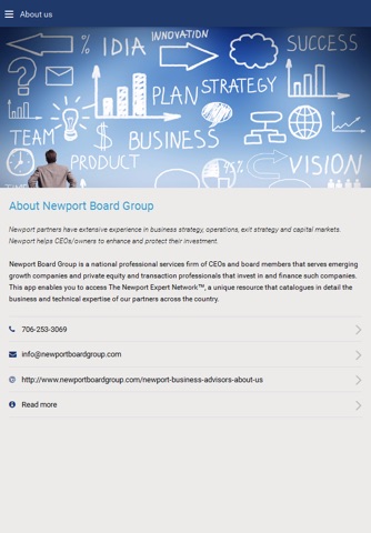 Newport Board Group Expertise Locator screenshot 3