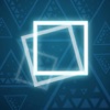 Neon Square Jump - Swap & Run again Geometric Shapes, Triangles and Dots on Limitless Speed Dash