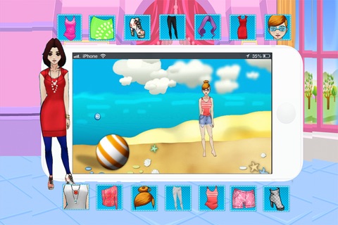 Girls Fashion Design Dress up screenshot 4