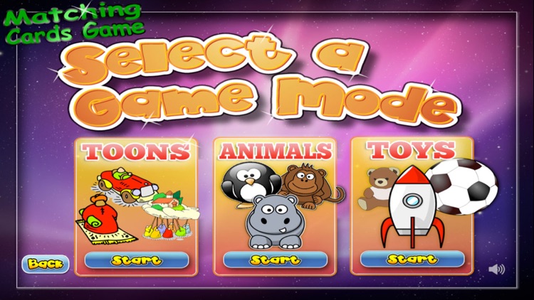 Matching Cards Game For Kids Free