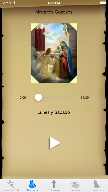 Rosario Interactivo con San Juan Pablo II