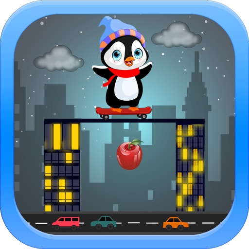 Penguin - The Skyline Skater iOS App