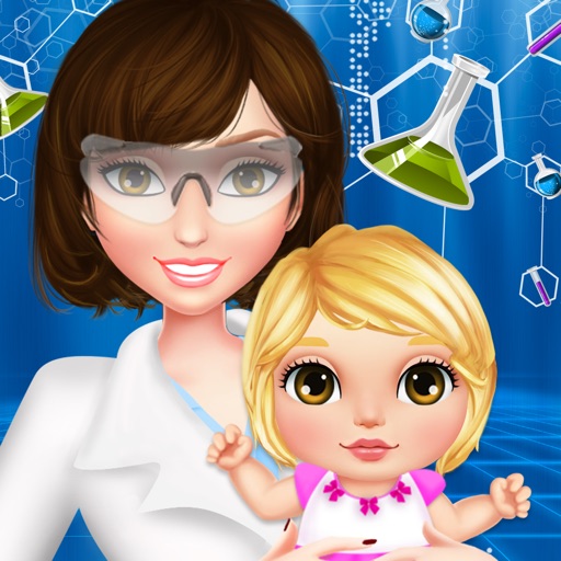 Scientist Mom - Baby Care Lab Icon