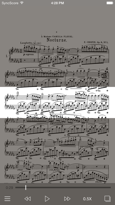 How to cancel & delete Chopin Nocturnes - SyncScore from iphone & ipad 1