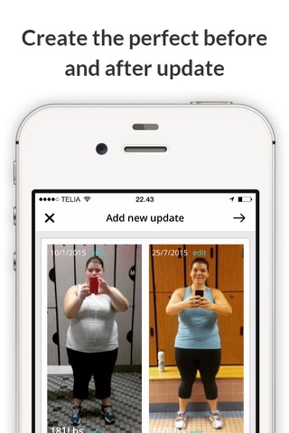 Twinbody weight loss community screenshot 2