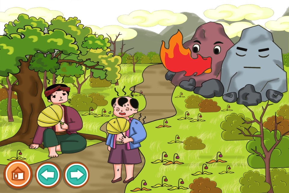 The story of the four seasons (story and games for kids) screenshot 2