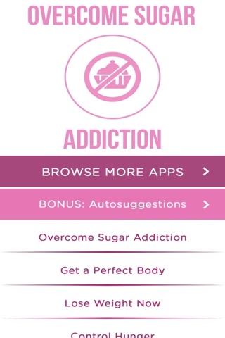 Overcome Sugar Addiction Hypnosis screenshot 2