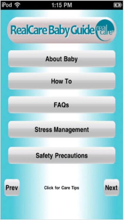 Realcare Baby Schedule Chart