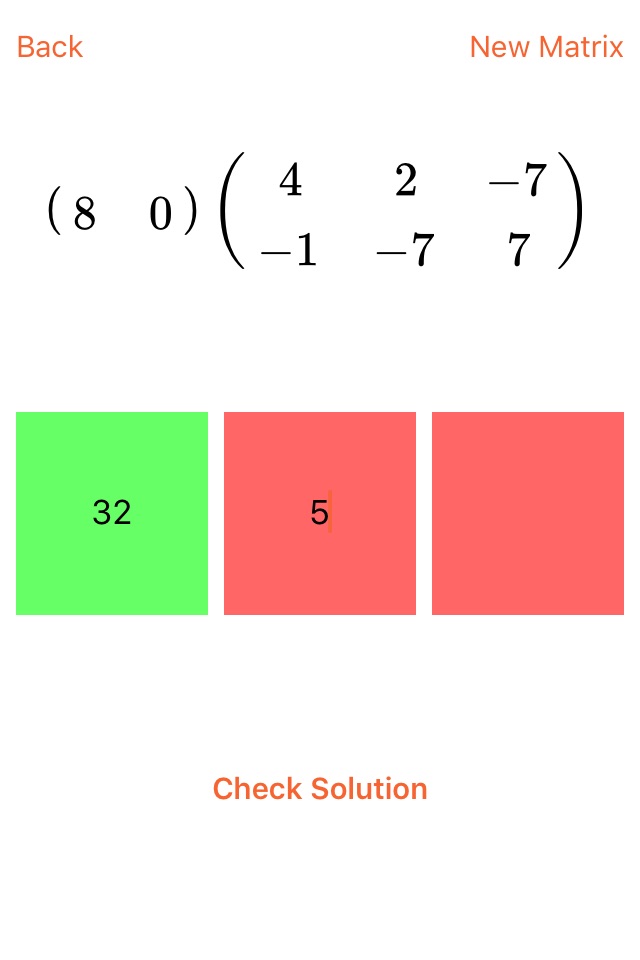 Matrix Practice screenshot 2