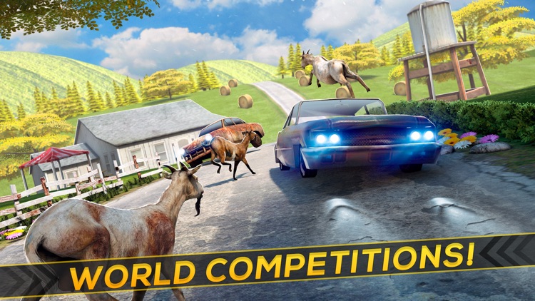 Mountain Goat Simulation Game . Tiny Rampage Simulator For Kids