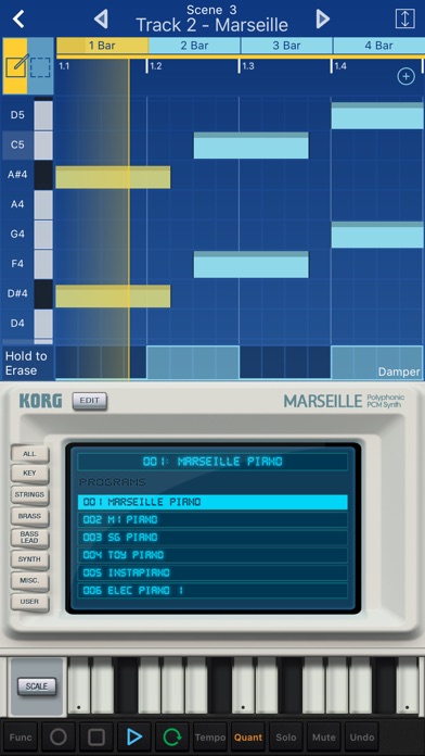 KORG Gadget Le screenshot1