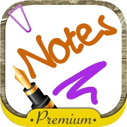Write notes on the screen with the fingers - Premium