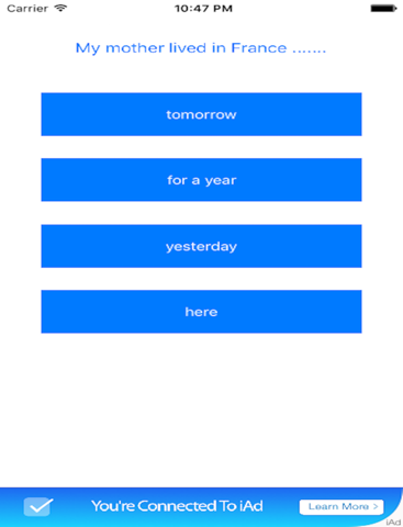 GrammarQuiz - náhled
