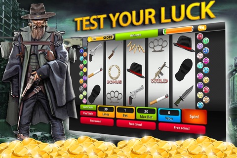 Urban Vegas Gangster- Rule the casinos with this cool slot game. screenshot 2