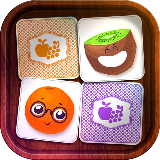 Fruits Match.ing Memory Game.s for Kids and Toddlers – Pair Cards to Train Your Brain iOS App