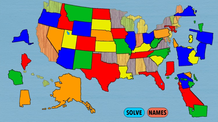 United States Map Puzzle