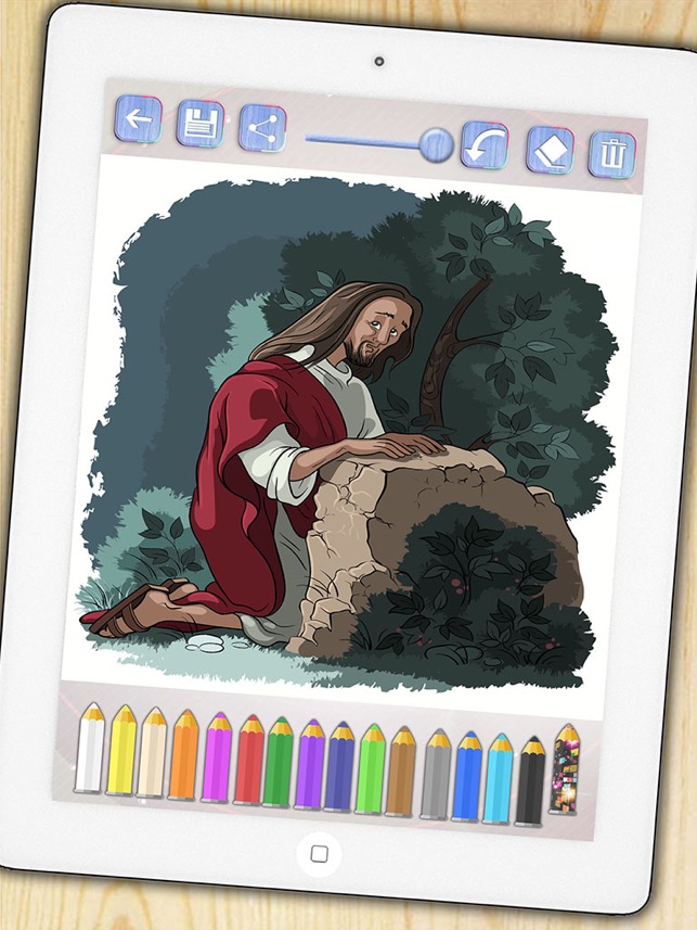 Kinh Thánh màu cuốn sách - kinh thánh để sơn và màu cảnh từ cũ và mới Testaments