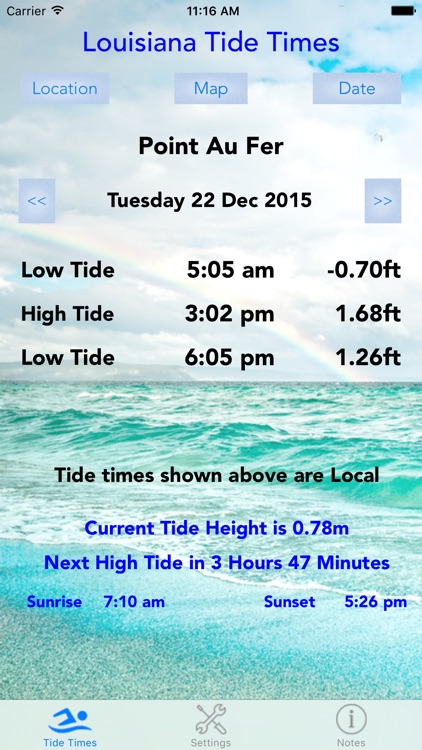 Louisiana Tide Times