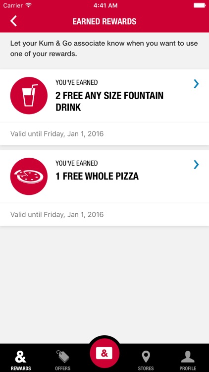 Kum & Go &Rewards - Reward Yourself With More
