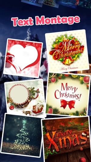 Santa Text Montage - Write Greeting Quotes on Photos with Ar(圖2)-速報App