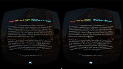 How to cancel & delete Transparent House Happy VR: Celebrate the Holidays in Immersive VR from iphone & ipad 3
