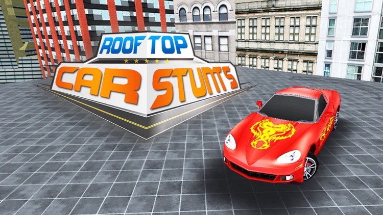 Rooftop Car Stunts screenshot-4