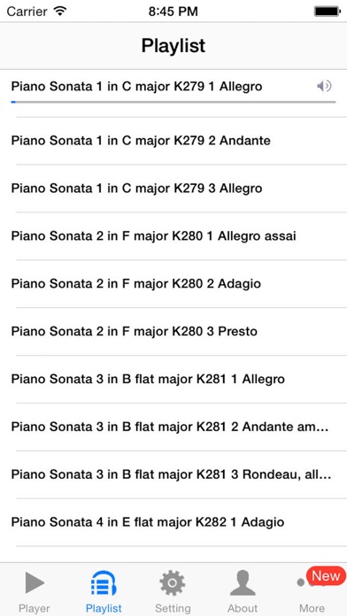 How to cancel & delete Mozart Sonata from iphone & ipad 2