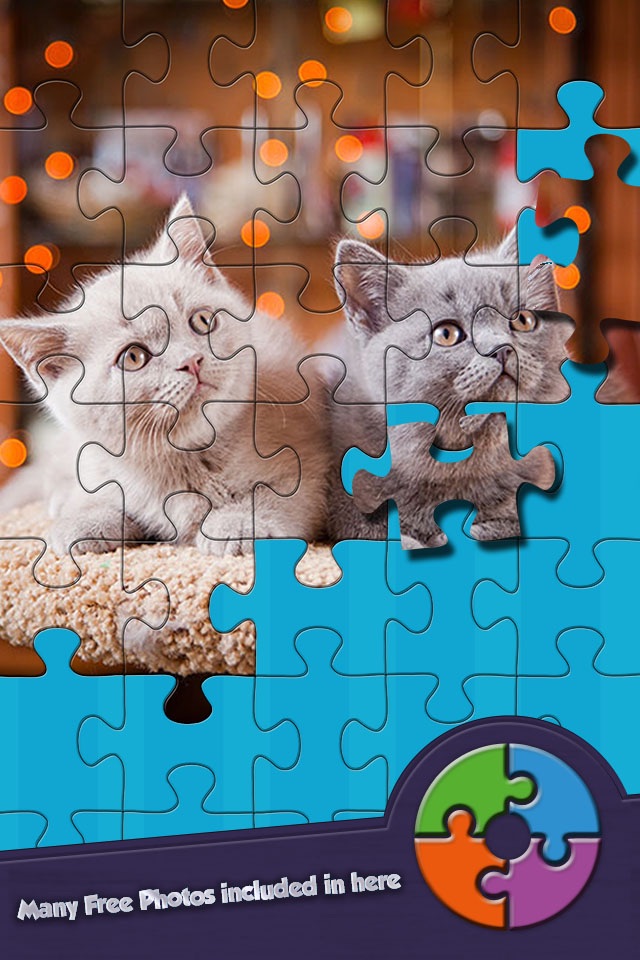 Jigsaw Cutest Kitten Ever Puzzle Puzz - Play To Enjoy screenshot 2