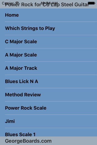 Power Rock Method for the Lap Steel Guitar screenshot 2