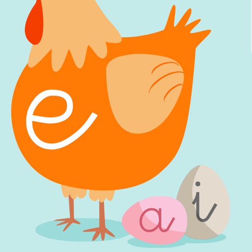 Learn to read and write the vowels - Preschool learning games - For iPhone