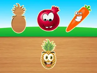 Captura de Pantalla 2 Frutas sonrisa - el aprendizaje de los niños de preescolar y niños pequeños juego educativo iphone