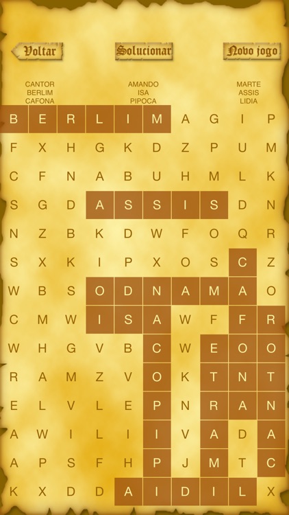 Word Search - Brazilian Portuguese screenshot-3