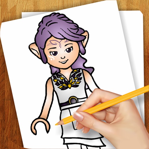 Learn How to Draw Lego Elves Version