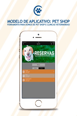 Aplicativo Modelo para Petshop screenshot 2
