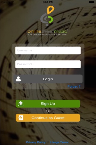 Online Sheet Music screenshot 4