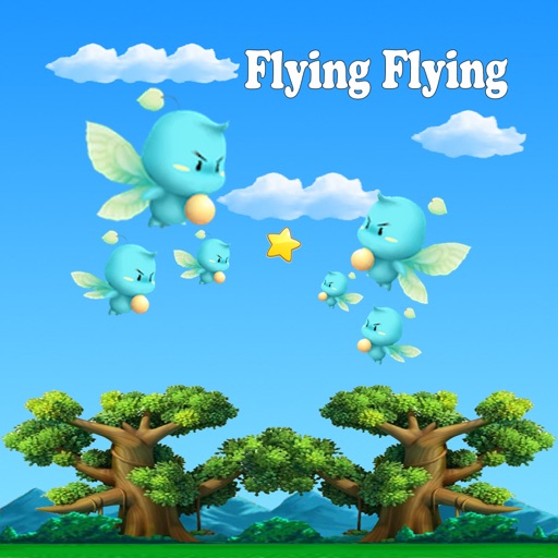 Flying Flying - top fun free flappy swing jump run games for boys & girls : magic spirit in forest icon