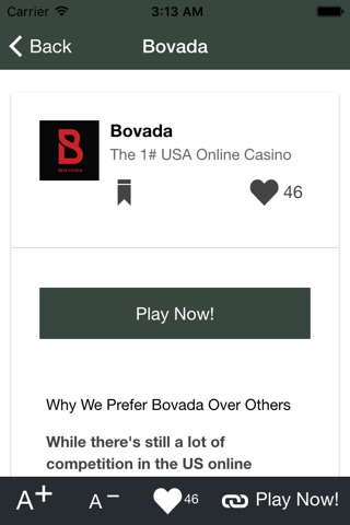 Betting Online Casino screenshot 4