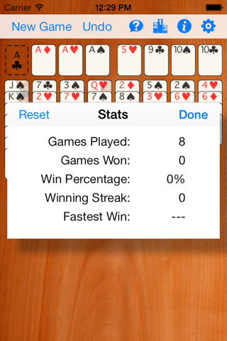 FreeCell screenshot 3