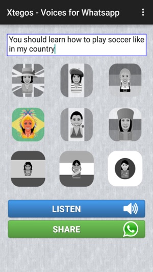 Xtegos - Voices for Whatsapp